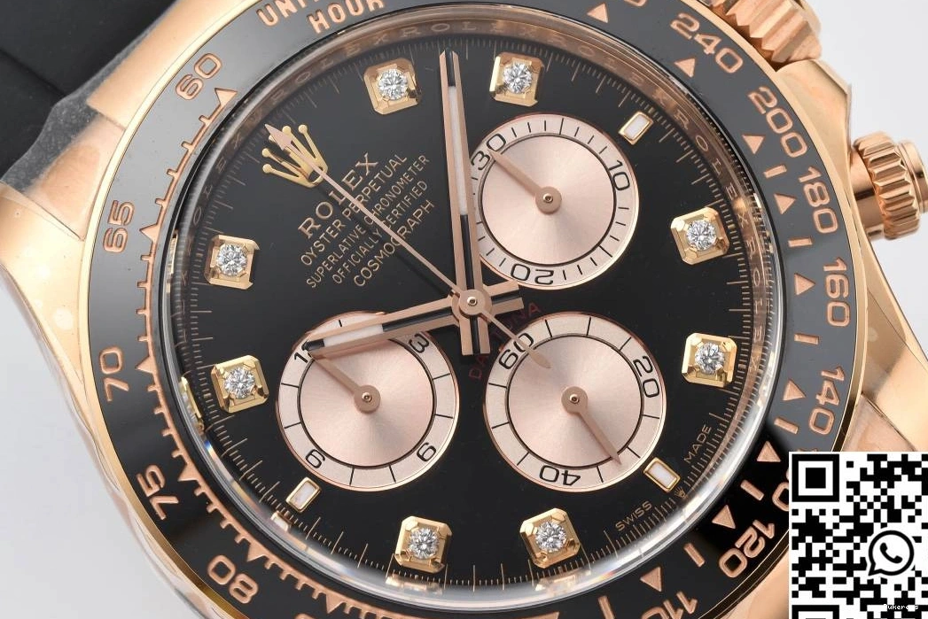 Clean M126515LN-0004 Factory Black Bezel Cosmograph Rolex Daytona 0205